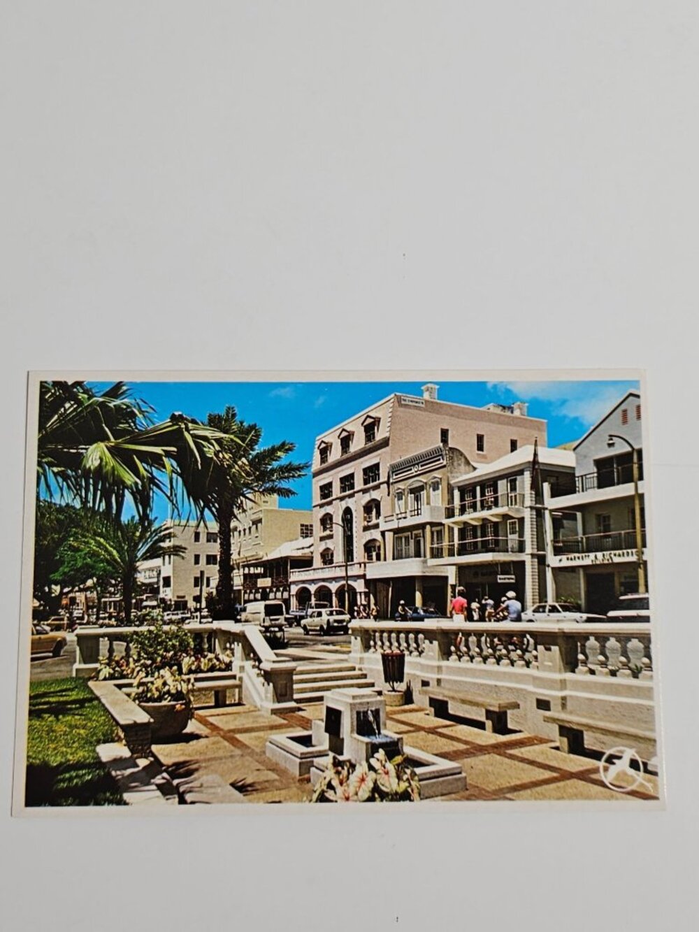 Front Street Hamilton Bermuda Postcard